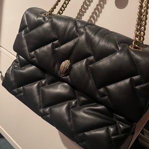 Kurt Geiger XXL Kensington-Black Soft Leather